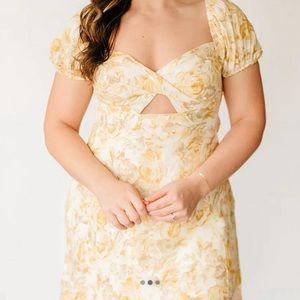 Endless blue dress NWT size large